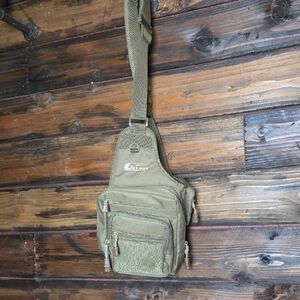 Green Fishing Crossbody Bag